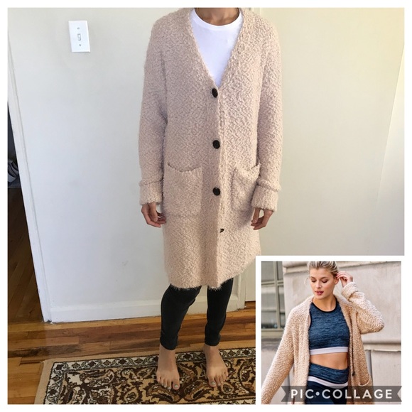 Bottom-Down Double Pocket Long Cardigan - Picture 2 of 6